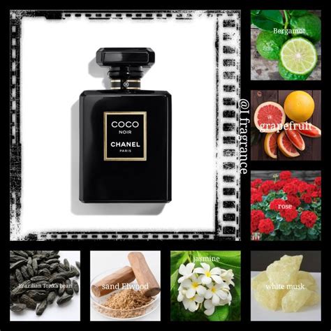 coco chanel noir notes|Chanel coco noir sample.